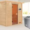 Woodfeeling | Sauna Adelina met Dakkraag | Kachel 4