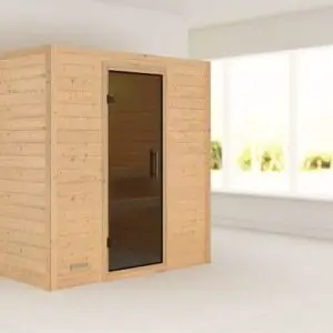 Woodfeeling | Sauna Sonja | Antracietglas