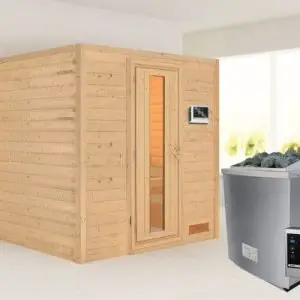 Woodfeeling | Sauna Anja | Energiesparend | Kachel 4