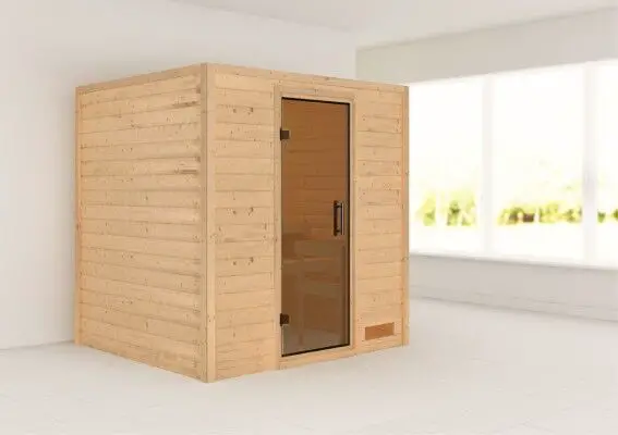 Woodfeeling | Sauna Anja | Antracietglas