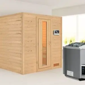 Woodfeeling | Sauna Anja | Energiesparend | Biokachel 4