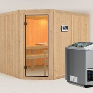 Woodfeeling | Sauna Ystad | Biokachel 9 kW Externe Bediening