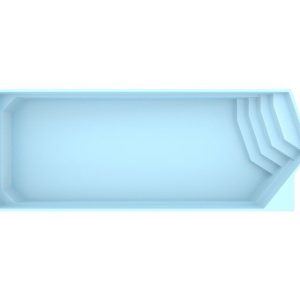 Polyester Zwembad Miami 1000 x 350 x 155 cm