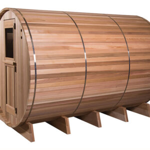 Barrelsauna 7+3 ft. Grandview | Rustic