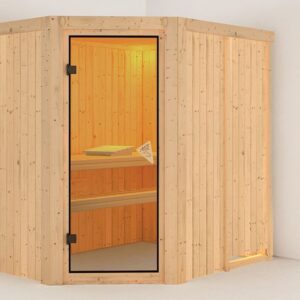 Karibu | Carin Sauna | Bronzeglas Deur