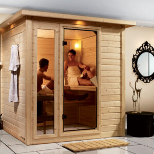 Karibu | Mojave Sauna | Bronzeglas Deur