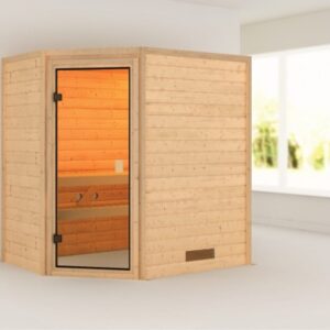 Karibu | Svea Sauna | Bronzeglas Deur