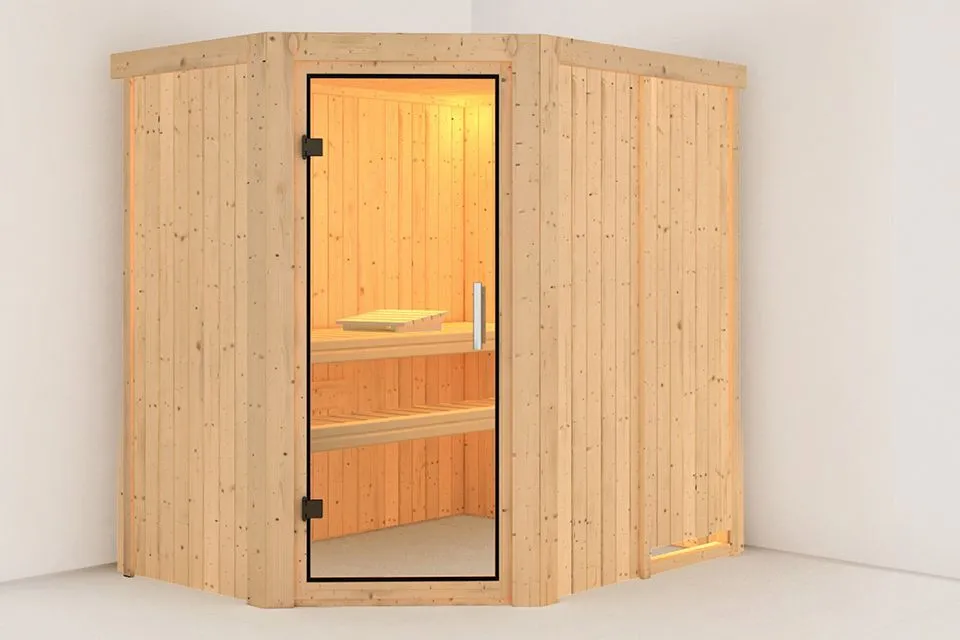 Karibu | Carin Sauna | Helderglas Deur