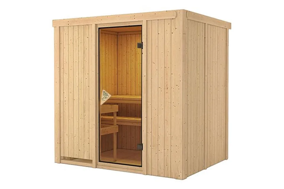 Karibu | Fanja Sauna | Bronzeglas Deur