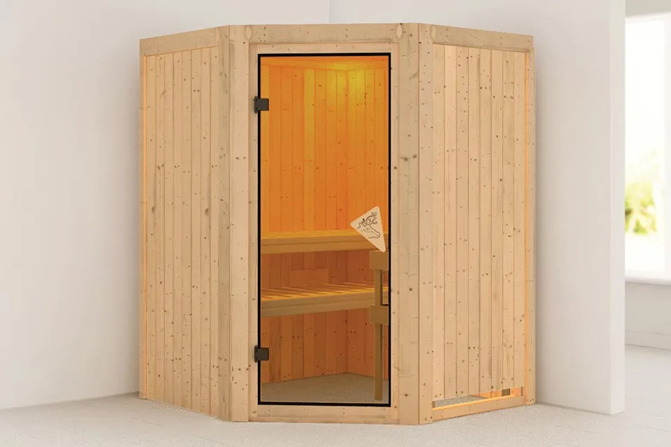 Karibu | Larin Sauna | Bronzeglas Deur