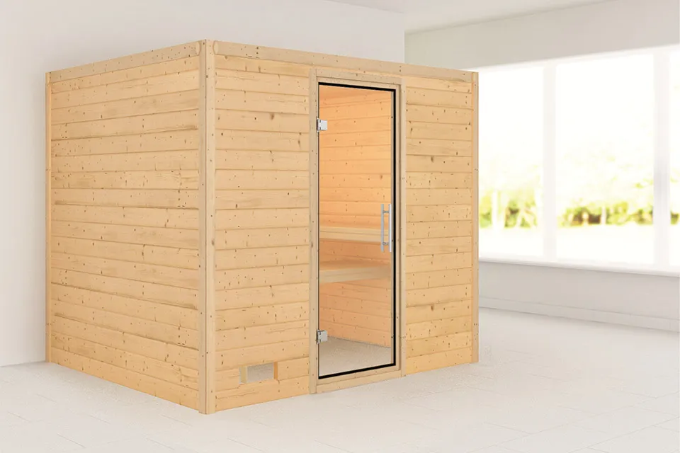 Karibu | Sonara Sauna | Helderglas Deur